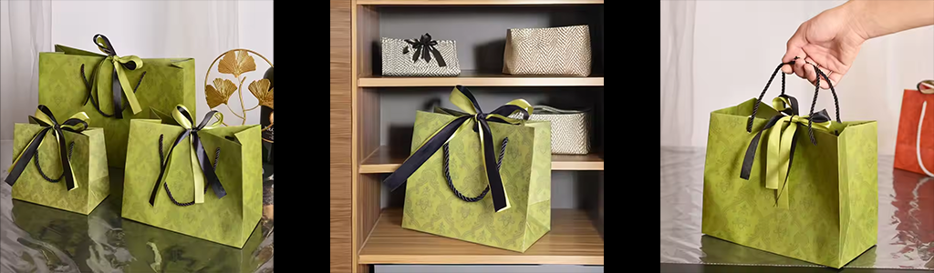 Eco-friendly printed paper bags
